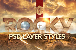 Rock Photoshop Layer Styles