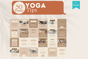 Yoga Bundle - Social Media Templates