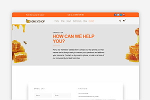 Honey Shop WordPress Theme