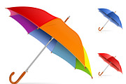 Realistic High Detailed Umbrellas, a Finance Illustration by TAlex (Thumbnail 2 of 6)