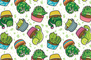 19 Fantasy Seamless Patterns, a Pattern Graphic by PenguinHouse (Thumbnail 11 of 20)
