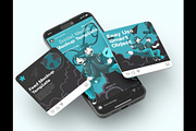 Instagram Mockup, an Advertising Mockup by Se٧enStudio (Thumbnail 3 of 3)