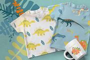 Cute Dinosaurs, an Animal Illustration by Kate Art (Thumbnail 8 of 10)