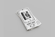 Halloween-Ticket, an Invitation Template by MNT-Creator (Thumbnail 2 of 2)