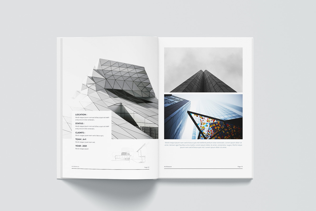 QUATER | Architecture Portfolio, a Brochure Template by obayes (Photo 13 of 18)