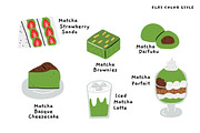 Matcha Lover: 20 Hand-drawn Cliparts, an Illustration by monkik (Thumbnail 4 of 7)