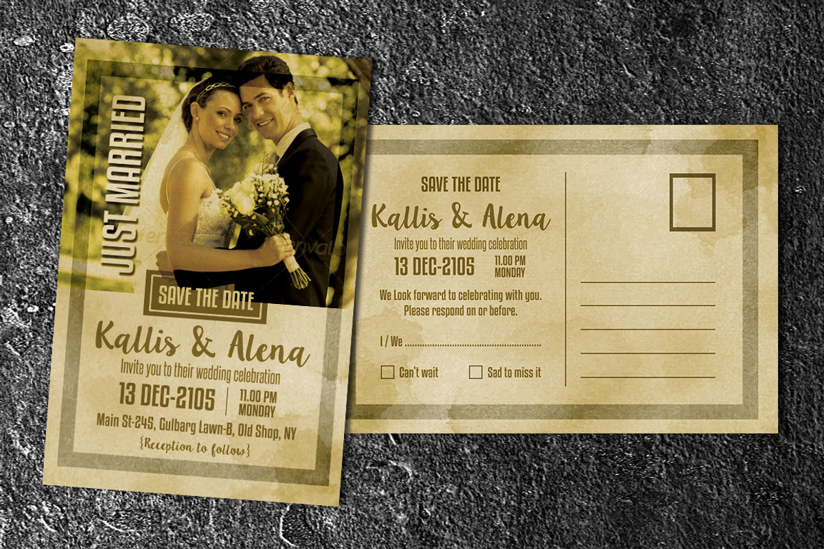 Wedding Invitation Template, an Invitation Template by emotions76 (Photo 3 of 3)