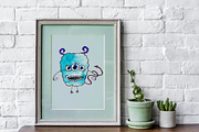 Watercolor monsters creator, a Person Illustration by Tanya Vollar (Thumbnail 7 of 8)