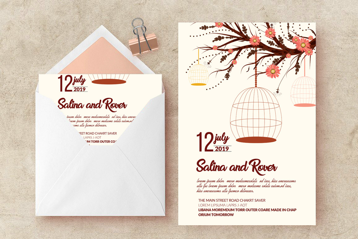 Save the Date Card invite Template, an Invitation Template by Design Up (Photo 1 of 3)