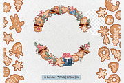 Christmas bakery collection. Vector, a Food Illustration by VaraNa Art (Thumbnail 10 of 20)
