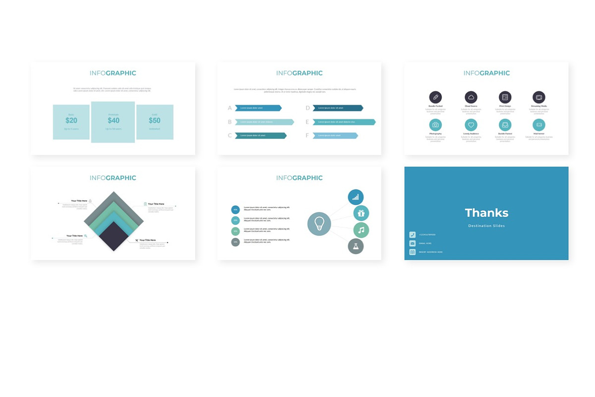 Tariq - Google Slide Template, a Presentation Template by AQR Studio