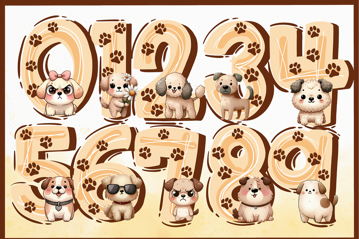 Doggy Style-PNG fonts, a Handwritten Font by It me digital art (Photo 3 of 7)