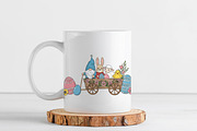 Easter Gnome Clipart Set, a Graphic by T-shirt Pond (Thumbnail 7 of 9)