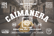 CAIMANERA, a Sans Serif Font by KÄLETRE (Thumbnail 1 of 3)