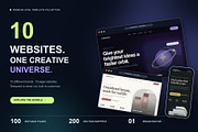 SiteMorph 10 HTML Website Bundle, a HTML Template by Flyer Arts (Thumbnail 1 of 8)