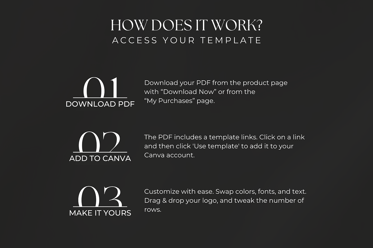 Printable Invoice Template for Canva, a Branding & Logo Template by Meraki Templates (Photo 8 of 8)
