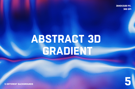 Abstract 3D Gradient Background