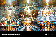 Pedestrian crossing. 45 images, a Person Illustration by Handmadefont (Thumbnail 4 of 11)