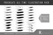 Procreate MEGA BUNDLE! (1K+ BRUSHES), a Brush Add-On by Extreme Brushes (Thumbnail 47 of 47)