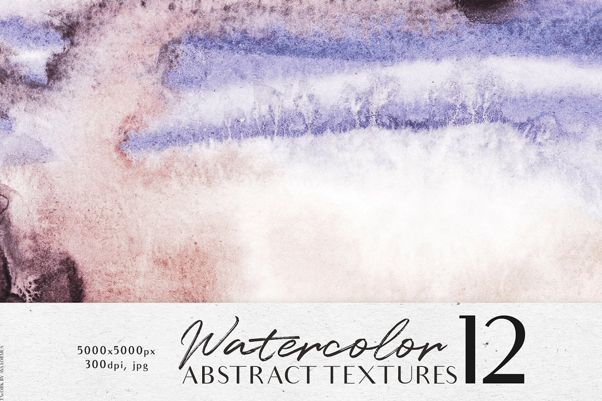 Mystical watercolor textures, a Texture Graphic by AyaLormus (Photo 9 of 15)