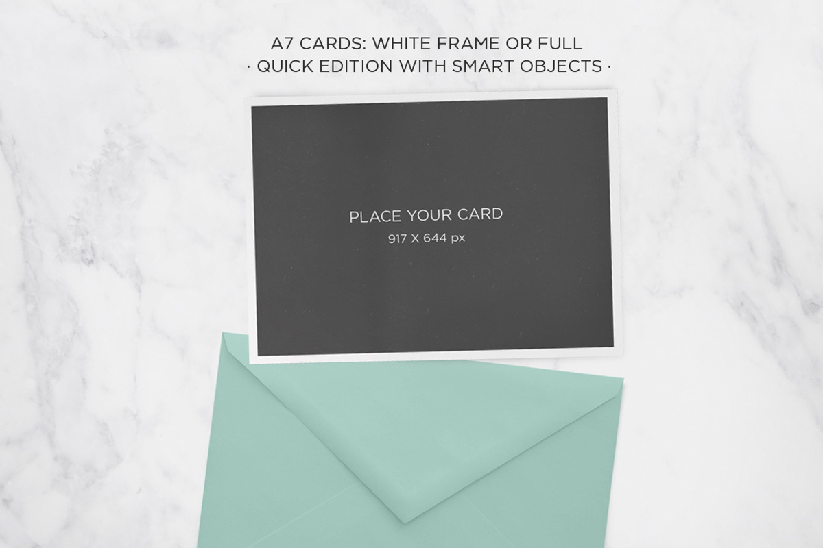 Greeting Cards MockUp, a Print Template by tomodachi studio (Photo 2 of 5)