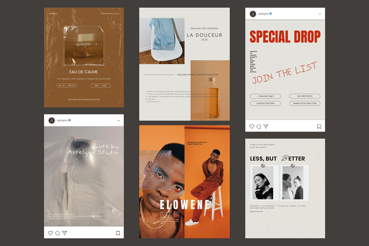 Astelyne • Instagram Template Kit, a Social Media Template by rainbojelia (Photo 8 of 8)