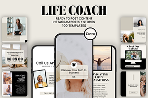 Life Coach Instagram Templates
