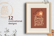 Body positive set. Vector elements., an Object Graphic by anna khramtsova (Thumbnail 4 of 10)