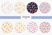 Cheeky Chicks + 16 Seamless Patterns, a Pattern Graphic by Petite Salade (Thumbnail 3 of 5)