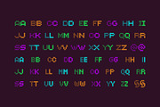 Kiriko – Layered Pattern Font, a Font by Kevin Foley Fonts (Thumbnail 3 of 13)