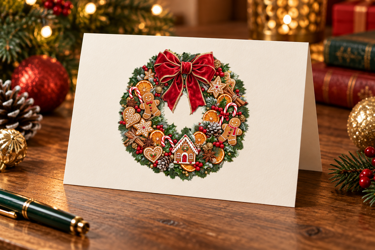Vintage Christmas Gingerbread Bundle, an Object Graphic by Colorsfav (Photo 3 of 7)