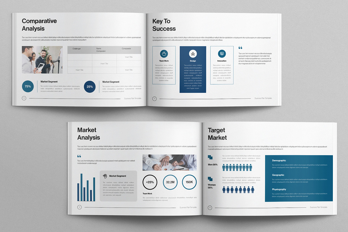 Digital Business Plan Landscape, a Brochure Template by E-Type (Photo 5 of 7)
