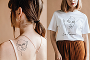 Minimalist One Line Female Portraits, a Person Illustration by Rough Edges Supply Co. (Thumbnail 5 of 7)