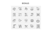 2200 vector sketch icons mega pack, an Outline Icon by Visual Generation (Thumbnail 21 of 21)