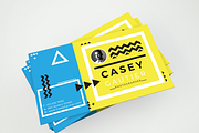 Casey Gautier Business Card, a Business Card Template by D | S Creative Design (Thumbnail 3 of 5)