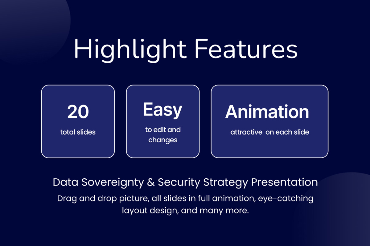 Data Sovereignty & Security Strategy, a Presentation Template by Loin Studio (Photo 2 of 4)