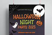 Halloween Party Flyer Template, a Flyer Template by MightyDesign (Thumbnail 2 of 8)