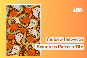 Seamless Pattern Tile - Halloween