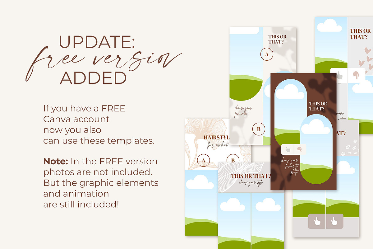 Fashion Polls Story Templates Canva, a Social Media Template by ilonitta (Photo 7 of 8)