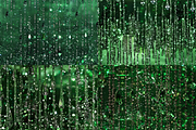 Green Dripping Glitter Patterns, a Pattern Graphic by PrintablesByFranklyn (Thumbnail 2 of 6)