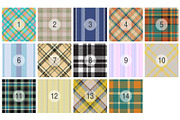 #113 Plaid Pattern of Tissue Samples, a Pattern Graphic by Plaid4You (Thumbnail 2 of 9)