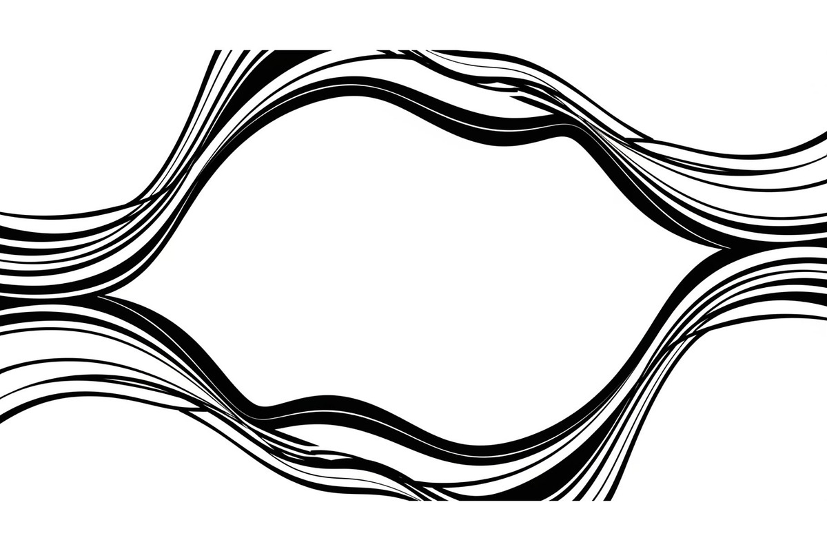 Abstract Line Frame SVG Bundle, an Illustration by yasushie (Photo 22 of 31)