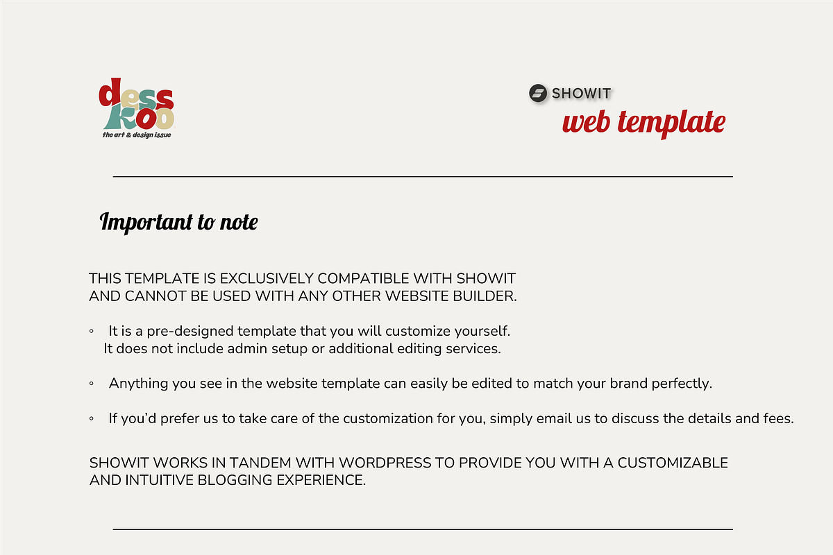 Showit Website Template-Broadcast, a Websites & App Template by Desskoo (Photo 6 of 6)