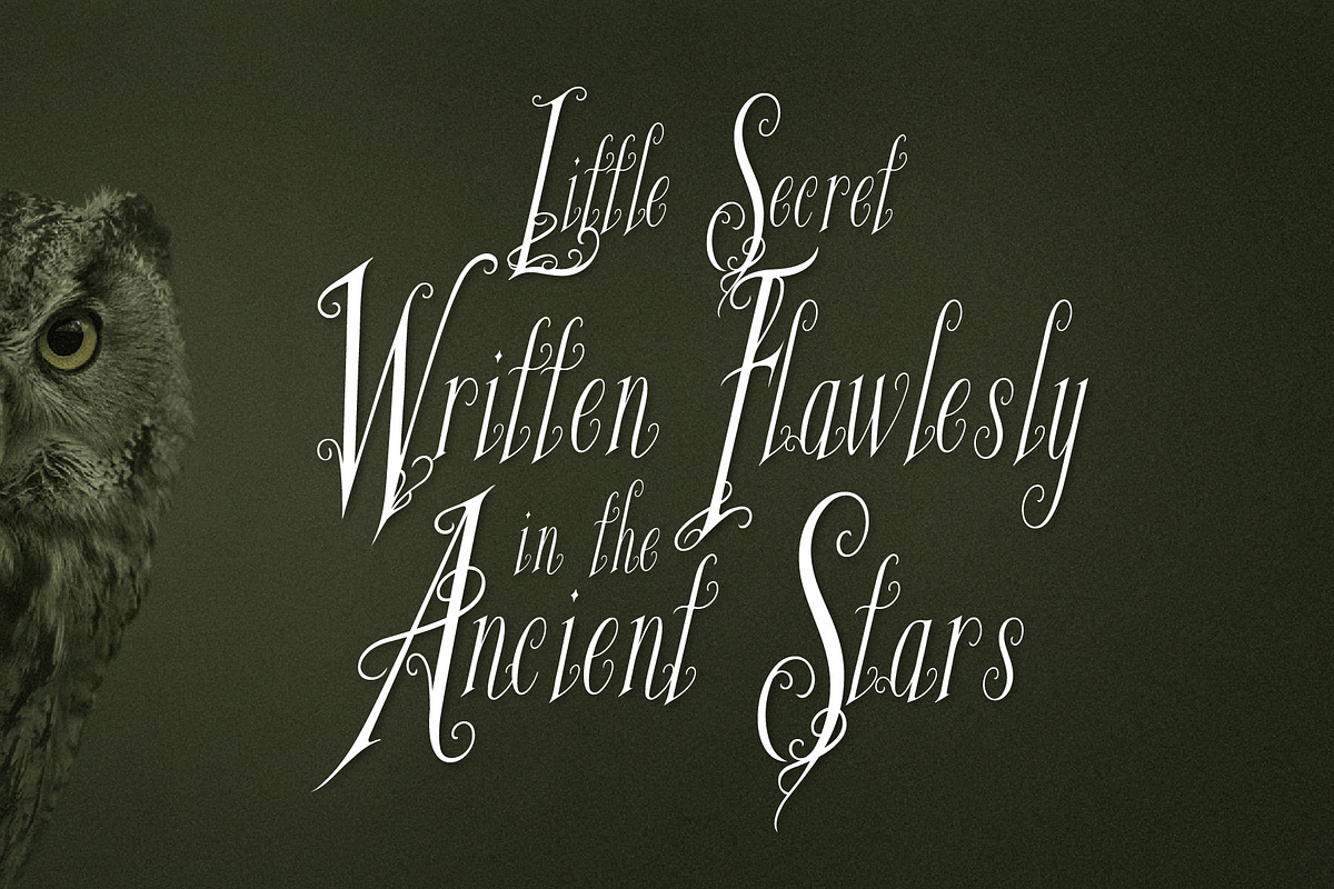 Glyphera Amber - Magical Story Font, a Handwritten Font by HypeWorksCo (Photo 6 of 24)