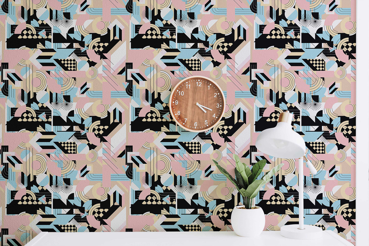 flat design geometric, a Pattern Graphic by AAN Seamless Shop (Photo 2 of 3)