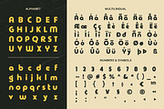Coqerans, a Font by graphicook (Thumbnail 3 of 10)