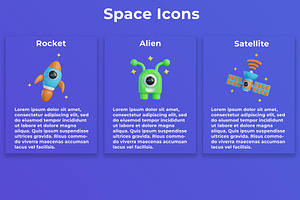 3D Space Icon