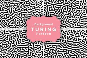 100 Turing Pattern Background Vol 9