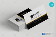 Construction Canva Business Card 04, a Business Card Template by PSDPixel (Thumbnail 3 of 4)