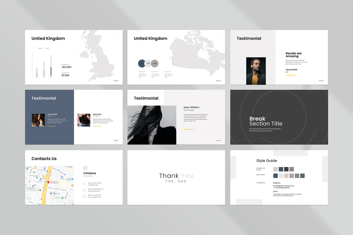Business Plan GoogleSlide Template, a Marketing Template by creathrivestudio (Photo 33 of 33)